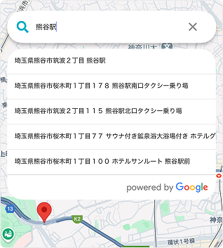 駐車場検索